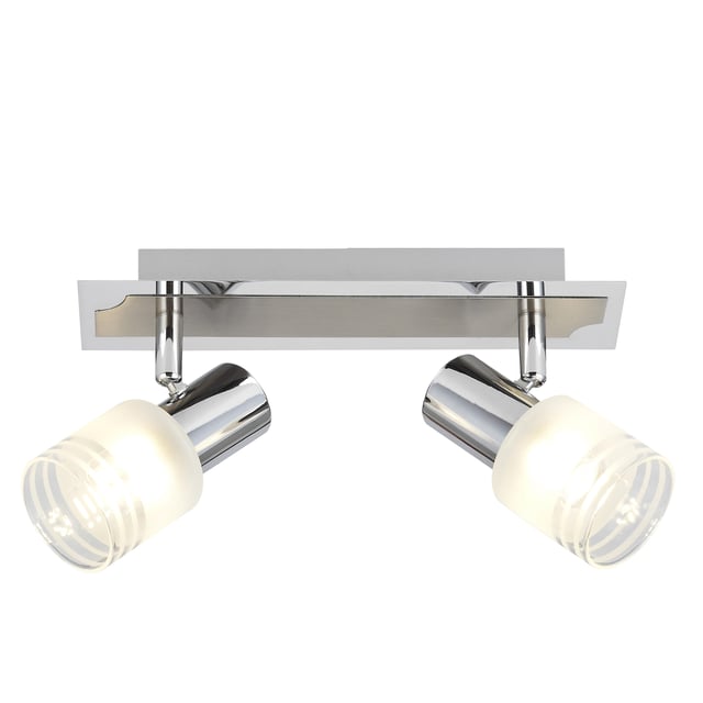 BARRA 2 LUCES LED LEA BLANCO