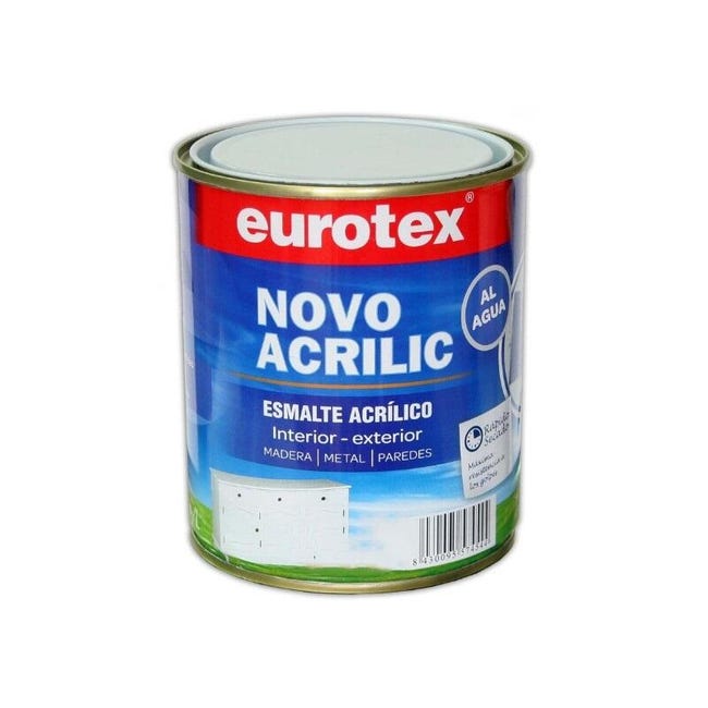 ESMALTE ACRÍLICO MATE NOVOACRILIC 750ML BLANCO - 1