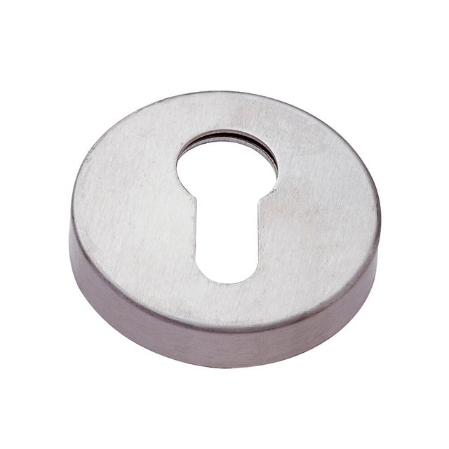 ESCUDO BOCALLAVE REDONDO ACERO INOXIDABLE 