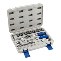 MALETIN 35 PIEZAS LLAVES DE VASO Y CARRACA IRIMO - 1