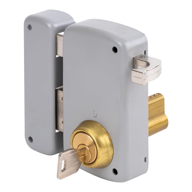 CERRADURA SOBREPONER 60  MM. 2556BP PINTADA DERECHA MCM