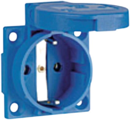 BASE TRASCUADRO INDUSTRIAL 2P+TT 16A IP54