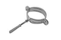 ABRAZADERA EVACUACIÓN PLUVIALES METÁLICO ACERO GALVANIZADO Ø80MM - 1