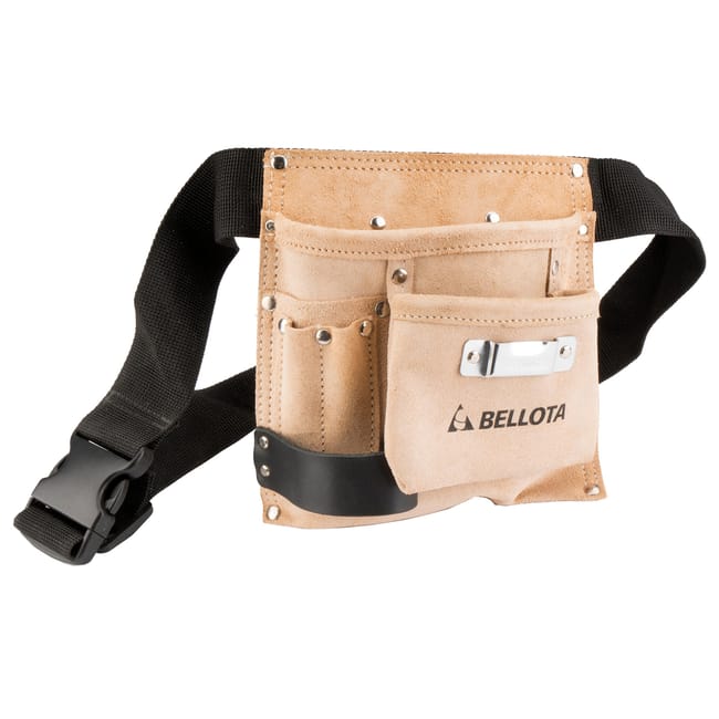 PORTA HERRAMIENTAS 3 BOLSILLOS PIEL BELLOTA - 1