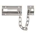 PESTILLO CADENA SEGURIDAD PARA PUERTA. NIQUELADO - 1