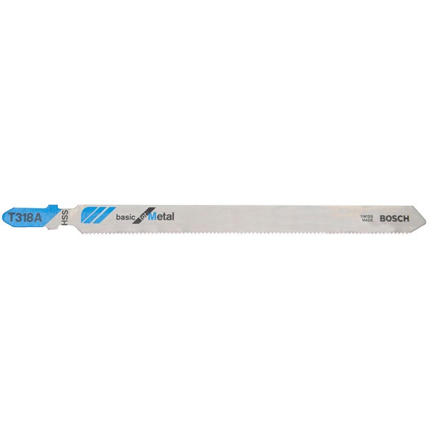 HOJA DE SIERRA DE CALAR METAL T 318A BOSCH 3UDS