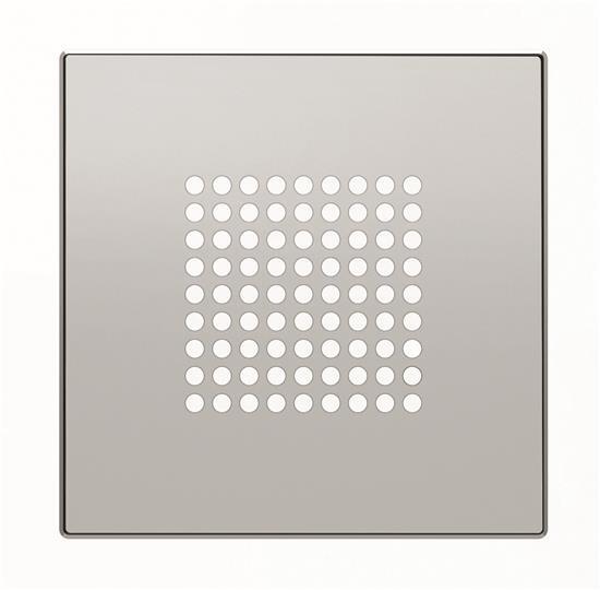 TAPA ZUMBADOR SERIE SKY PLATA
