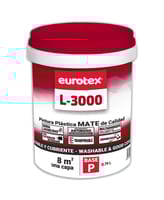 BASE PINTURA PLÁSTICA MATE L3000 750ML TONOS CLAROS - 1