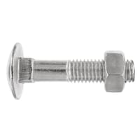 TORNILLOS MÉTRICA PARA METAL CINCADOS 6X80MM. 100UDS - 1