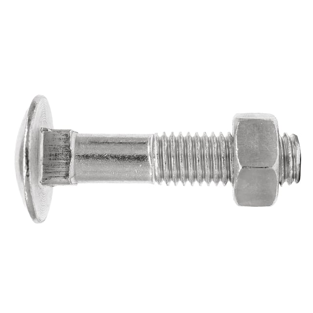 TORNILLOS MÉTRICOS PARA METAL CINCADOS 8X120MM. 50UDS