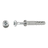 TACO DE GOLPE DE NYLON DIÁMETRO 5MM LONGITUD 30MM NOUTAC 200UDS - 1