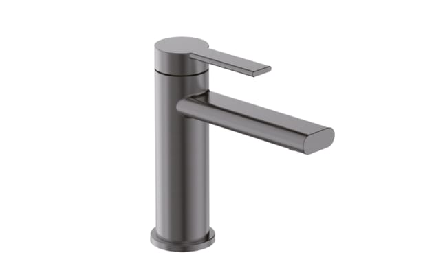 GRIFO LAVABO MONOMANDO RONDO PVD METAL GUN - 1