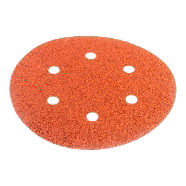 6 DISCOS DE LIJA 150MM 6 AGUJEROS GRANO 60 - 1