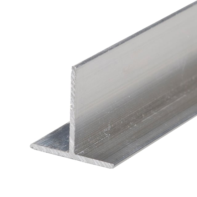 PERFIL EN T ALUMINIO BRUTO 20X20X1,3MM 2,6M