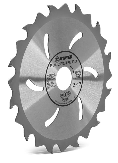 DISCO DIAMANTE PLACA CEMENTO 190 Z12 E30 STAYER - 1