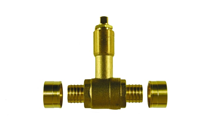 VÁLVULA ESFERA 25MM CASQUILLO CORREDIZO PEX-A