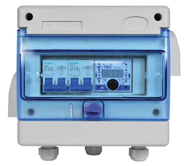 CUADRO DIGITAL 14A 230V CON TRANSFORMADOR - 1