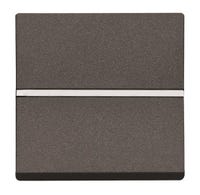 INTERRUPTOR BIPOLAR ANCHO SERIE ZENIT ANTRACITA - 1