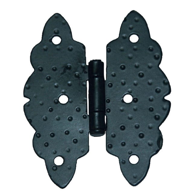 BISAGRA 80 X 65  MM. FORJA NEGRA. 2 UDS - 1