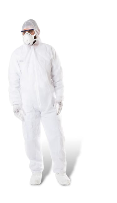 BUZO DESECHABLE BLANCO TL - 1