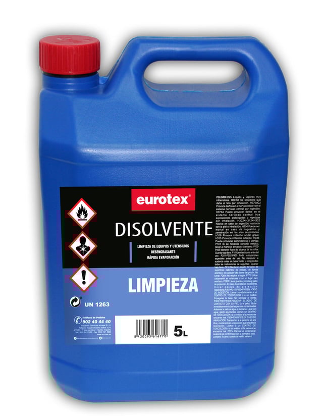 DISOLVENTE DE LIMPIEZA 5L
