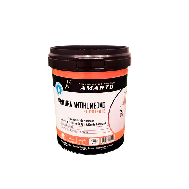 PINTURA INTERIOR/EXTERIOR ANTIHUMEDAD 1KG BLANCO