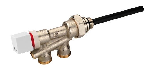 VÁLVULA MONOTUBO TERMOSTÁTICA  Ø 1/2