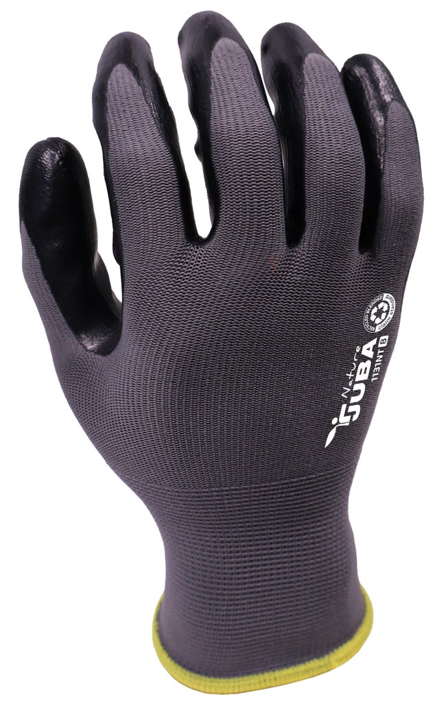 GUANTES DE POLYESTER NITRILO ESTANCO JUBA H1131NT T9