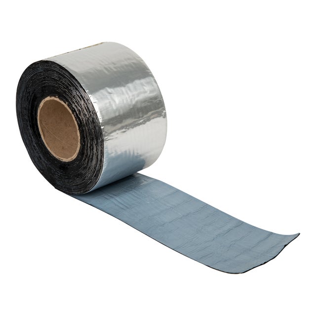 BANDA AUTOADHESIVA BETÚN ELASTÓMERO RAPID BRIC ALUMINIO 10 CM 12 M