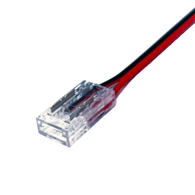 CONECTOR TIRA LED COB 1VIA 24V IP20 CON CABLE
