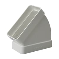 CODO RECTANGULAR HORIZONTAL 45º  55 x 110 MM - 1