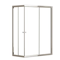 MAMPARA DE DUCHA RECTANGULAR CORREDERA CATANIA PRO 70X100CM CROMO - 2