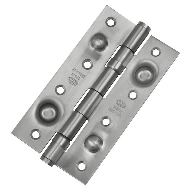 BISAGRA PARA PUERTA DE SEGURIDAD 150X82MM. ACERO INOXIDABLE 565 AMIG