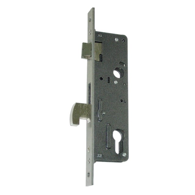 CERRADURA CARPINTERIA METALICA SIN CILINDRO PICAPORTE Y GANCHO 25 MM. ISEO