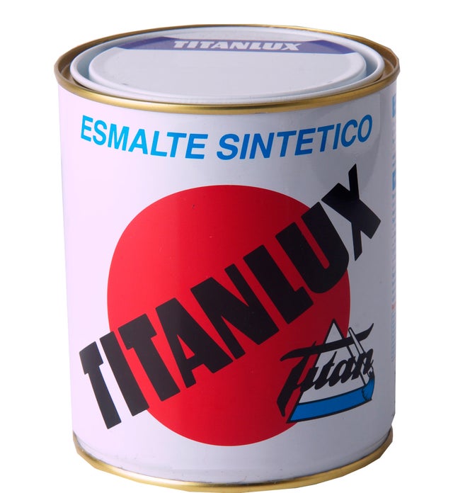 ESMALTE SINTÉTICO MATE TITANLUX  750ML BLANCO