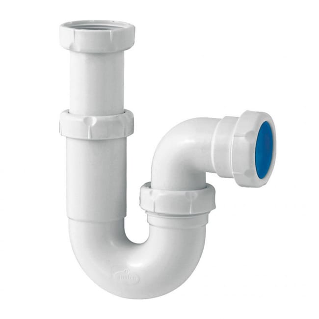 SIFON LAVABO CURVO EXTENSIBLE 1 1/2