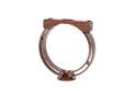 COLLARÍN Ø110MM DOBLE VOLUTA MARRON - 1