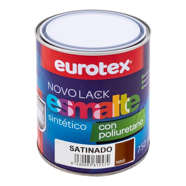 ESMALTE SINTÉTICO SATINADO NOVOLACK 750ML PARDO - 1