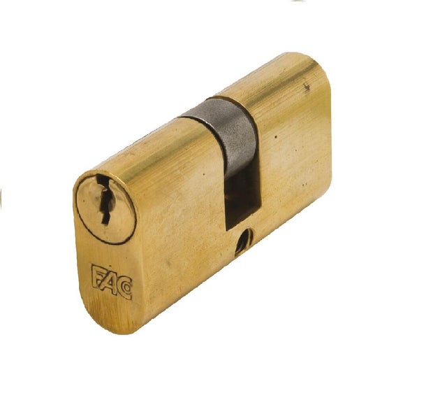 BOMBÍN CERRADURA OVALADO 28X28MM CON 5 LLAVES FAC