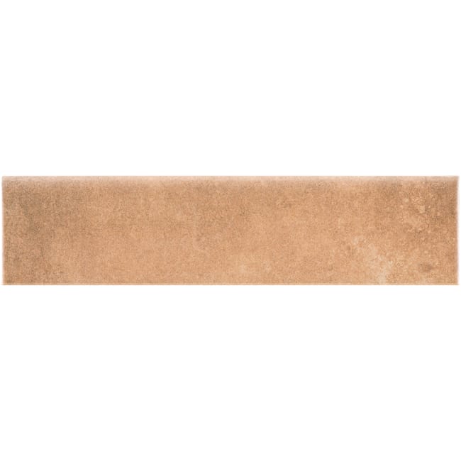 RODAPIE CERAMICO 8X45CM RÚSTICO CLARO. PACK 4 UNIDADES. - 1