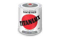 ESMALTE EFECTO METALIZADO TITANLUX 250ML PLATA - 1