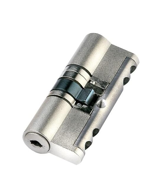 CILINDRO ALTA SEGURIDAD ANTIROTURA Y ANTIBUMPING 30 X 50  MM.  NIQUEL NEWPOWER DIERRE - 1