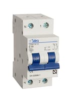 AUTOMÁTICO MAGNETOTÉRMICO 1 P+N 10A SOLERA - 1