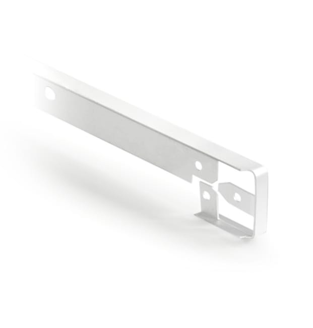 PROLONGACIÓN  ALUMINIO ENCIMERA ACABADO BLANCO - 1