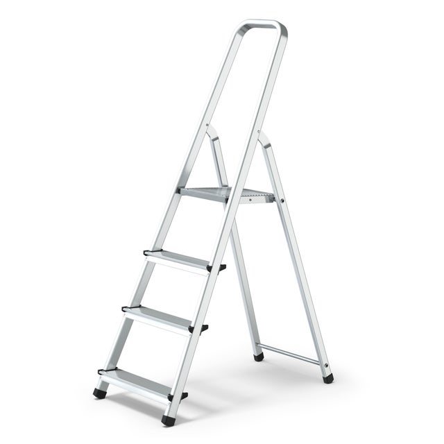 ESCALERA DE ALUMINIO 4 PELDAÑOS