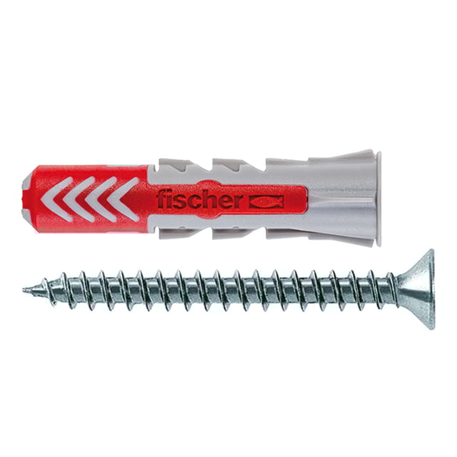 TACO UNIVERSAL DE NYLON DIÁMETRO 8MM LONGITUD 40MM FISCHER DUOPOWER 18UDS