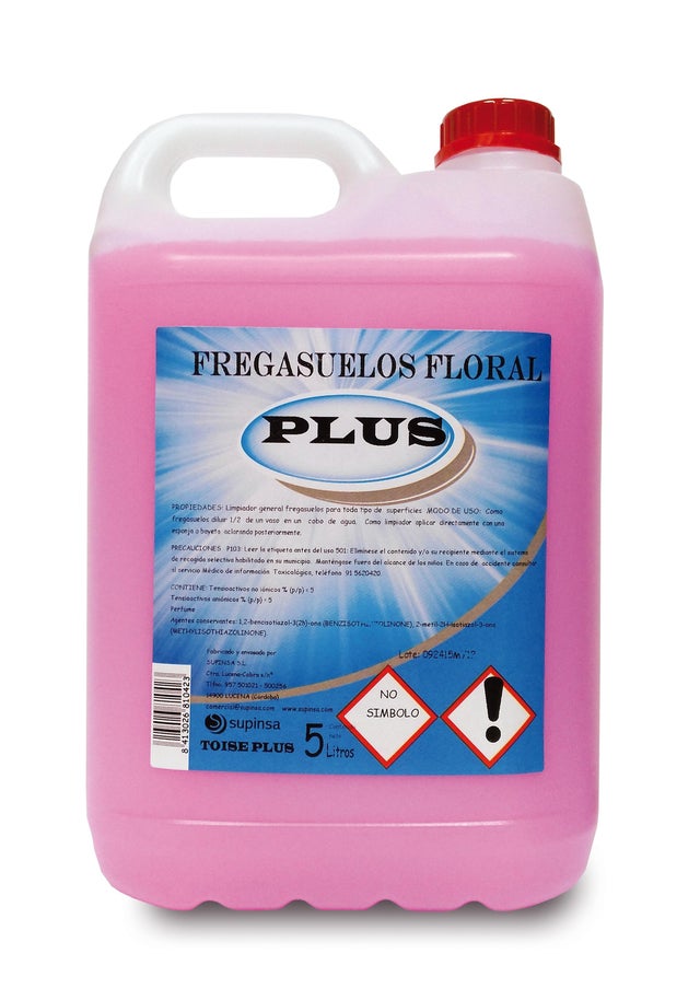 FREGASUELOS  FLORAL 5L