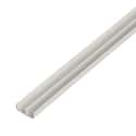 PERFIL DOBLE U PVC BLANCO 18X5X1,6MM 2M - 1