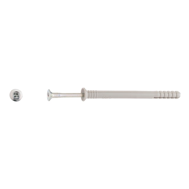 TACO DE GOLPE DE NYLON DIÁMETRO 6MM LONGITUD 80MM NOUTAC 25UDS