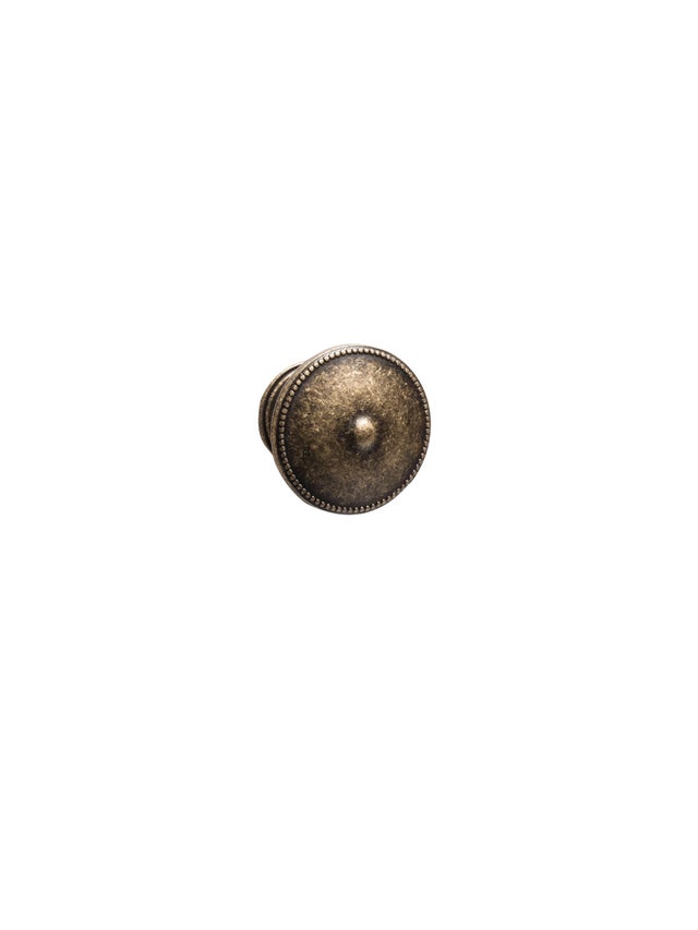POMO MUEBLE ZAMAK MARRÓN 32MM